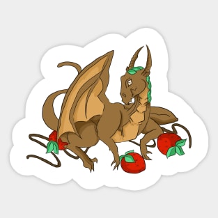 Chocolate Dragon Sticker